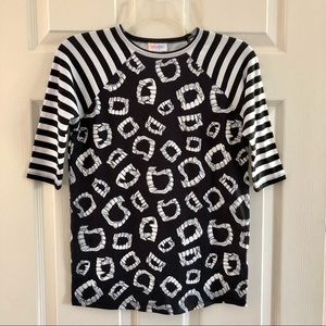 LuLaRoe Girl’s Randy Halloween Top Shirt size 10